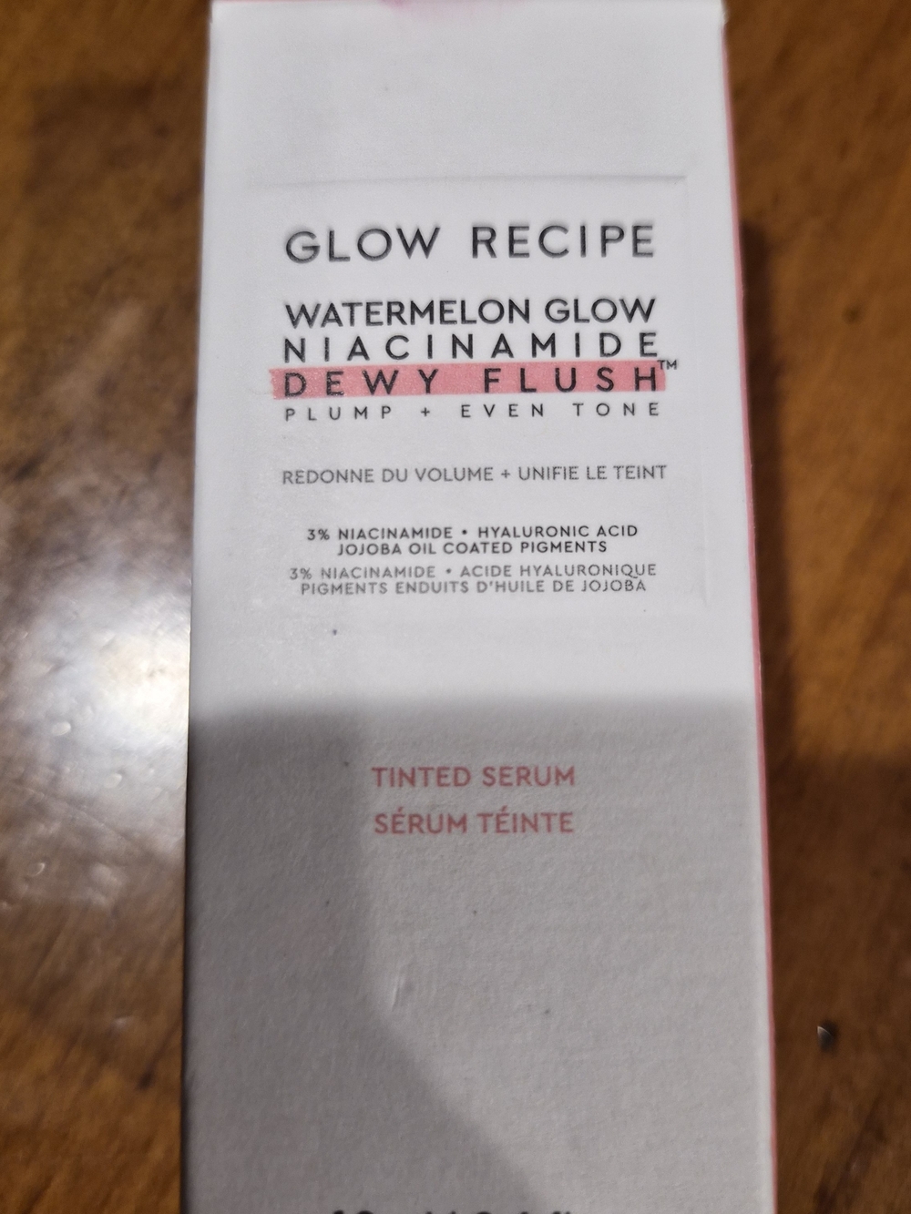 Glow Recipe Dewy Flush Tinted Serum - Pink White Packaging